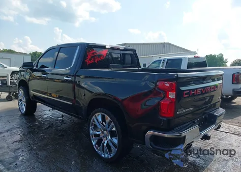 2021 Chevrolet Silverado 1500 4Wd Short Bed Ltz из США, поврежденный, VIN 1GCUYGED2MZ237038